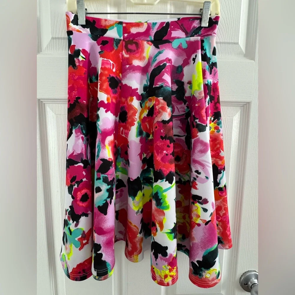 Vibrant Floral Skirt from Silver Icing - Picture 2 of 4